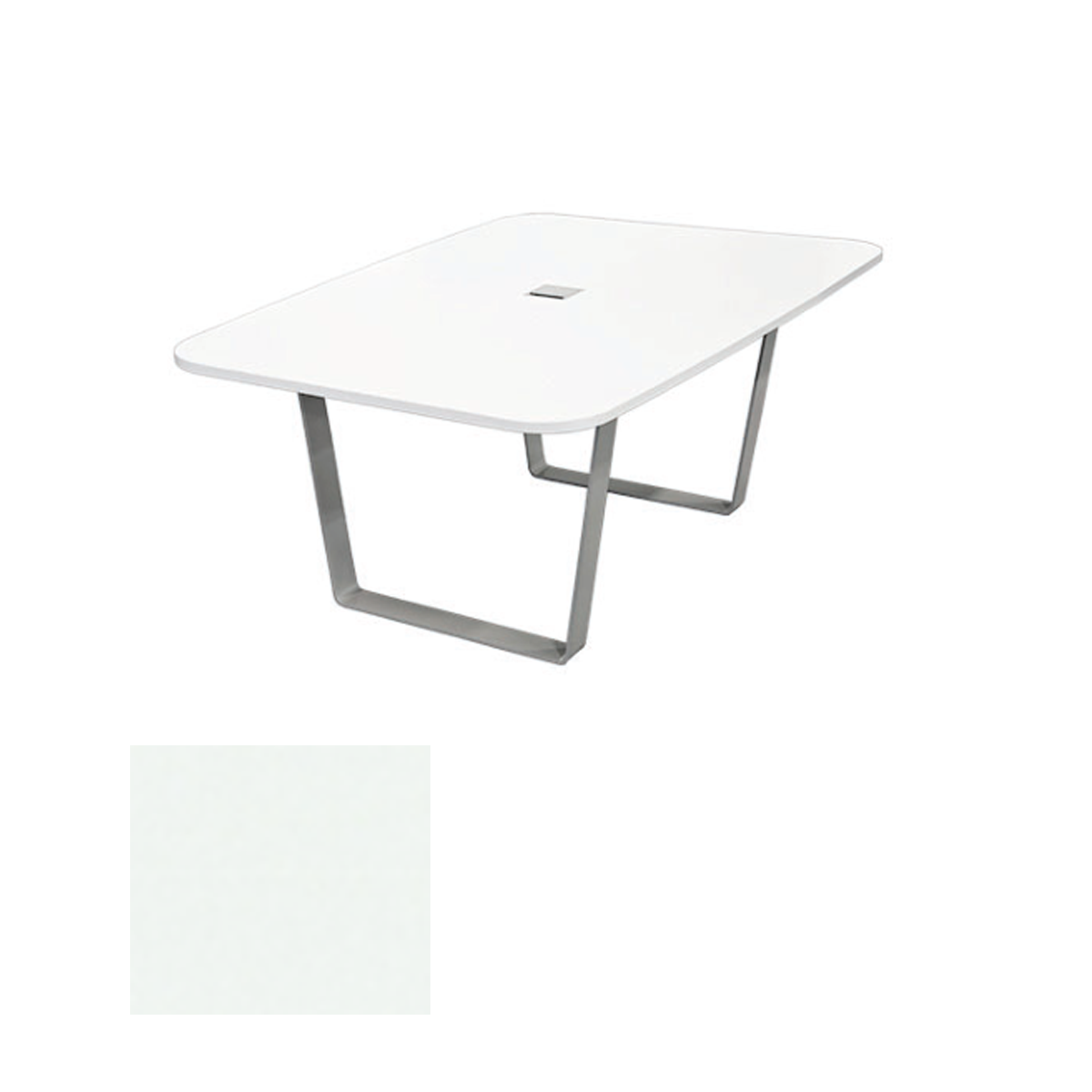 TCYZ47C-T WHL Collaboration/Video Conference Table, White