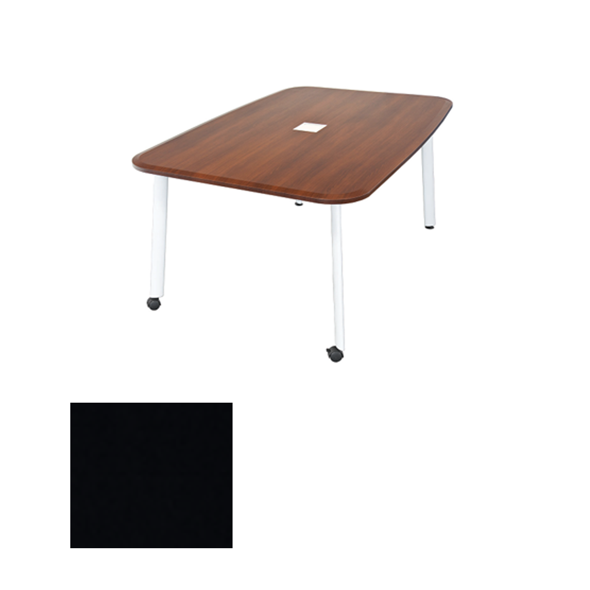 TCYZ46C-E BKL Collaboration/Video Conference Table, Black