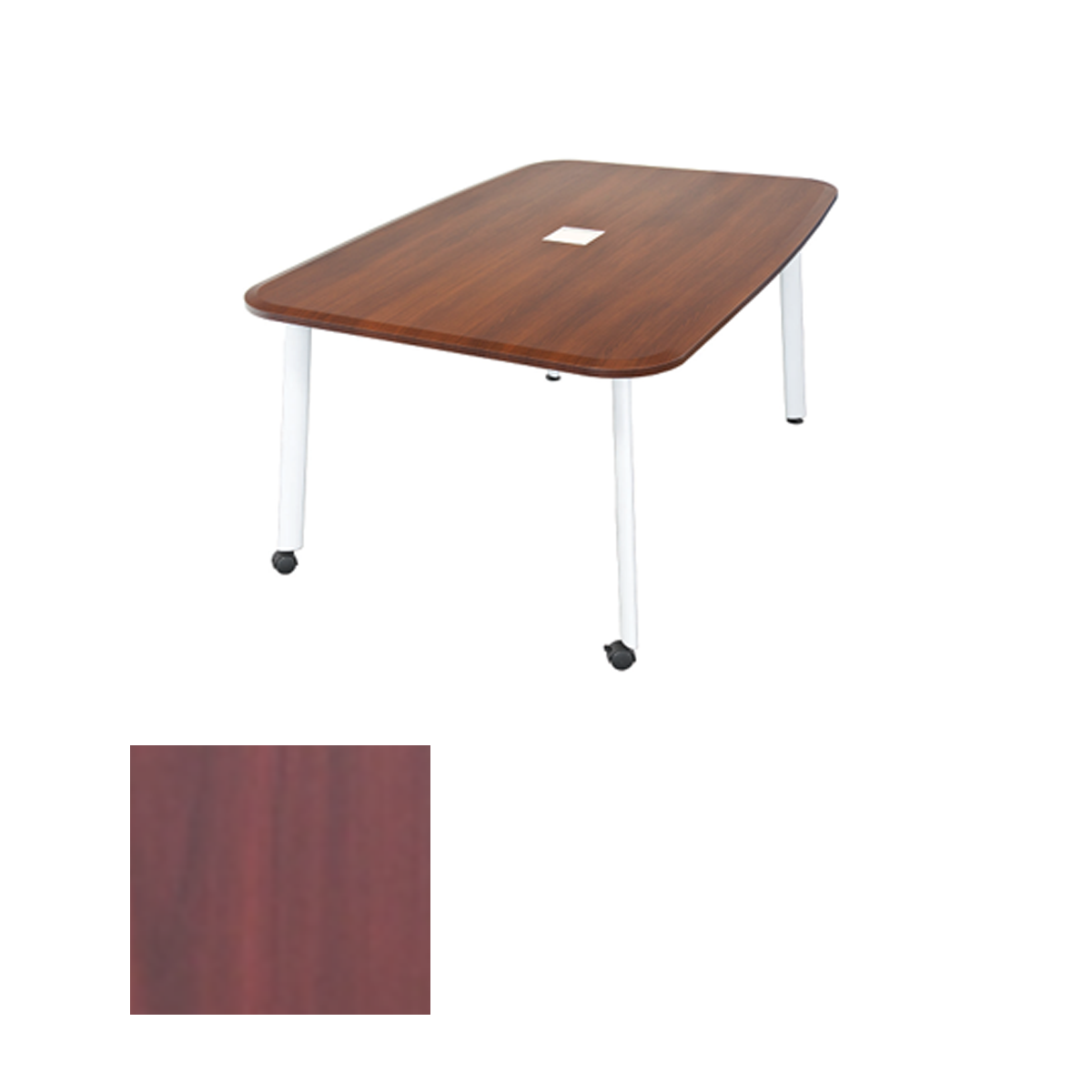 TCYZ46C-E BWL Collaboration/Video Conference Table, Brazilian Walnut