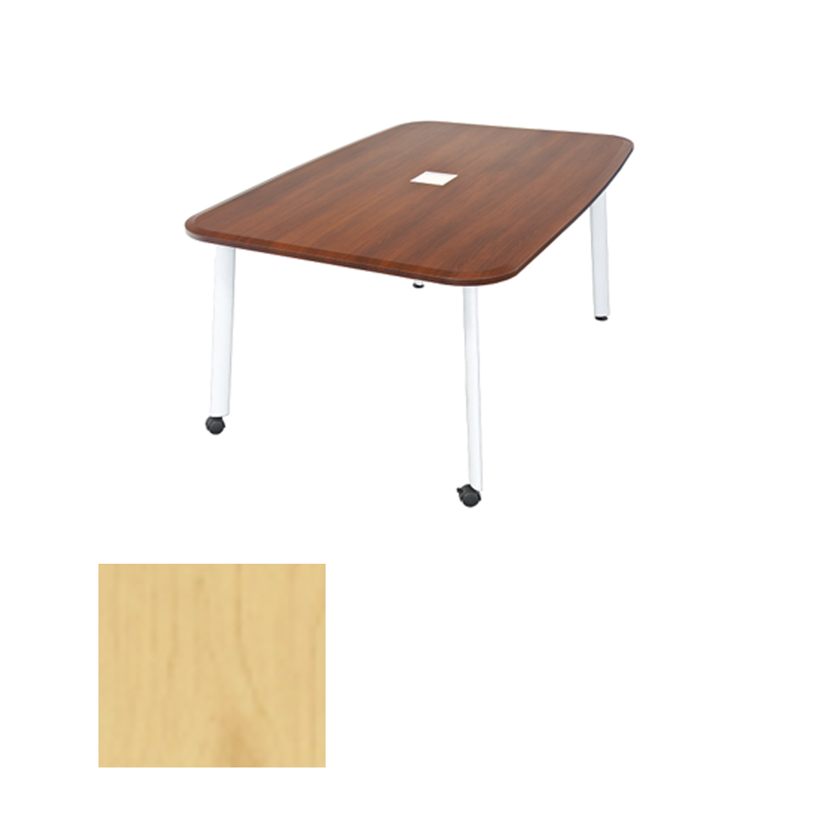 TCYZ46C-E MPL Collaboration/Video Conference Table, Maple