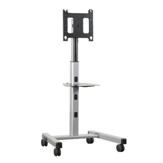 PFCUB-G Large Flat Panel Mobile AV Cart, TAA Compliant