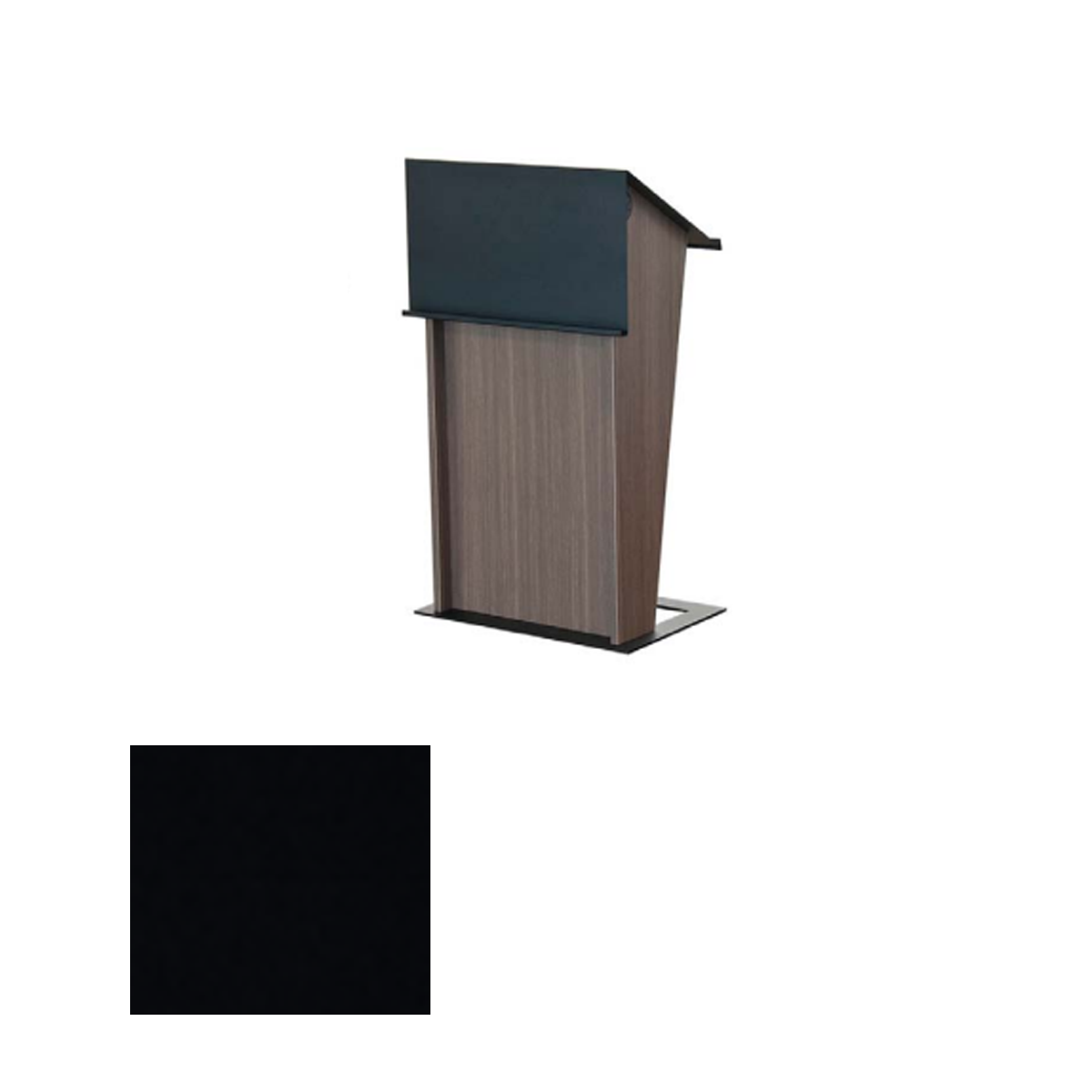 LE21 BKL Presentation Lectern, Black