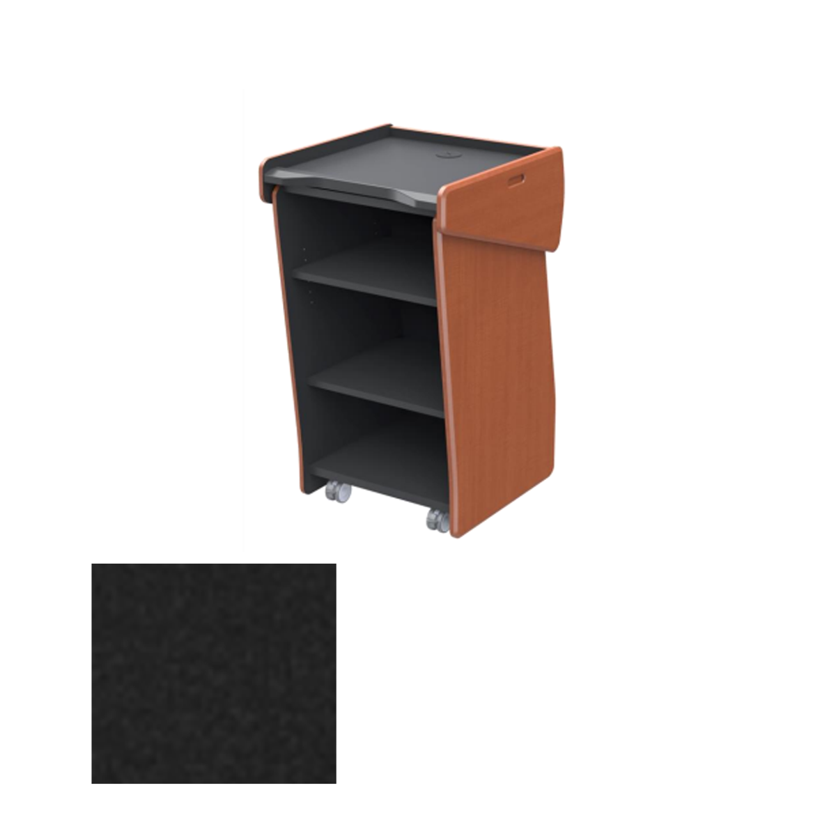 LEX41 EBT Modern Lectern, Ebony