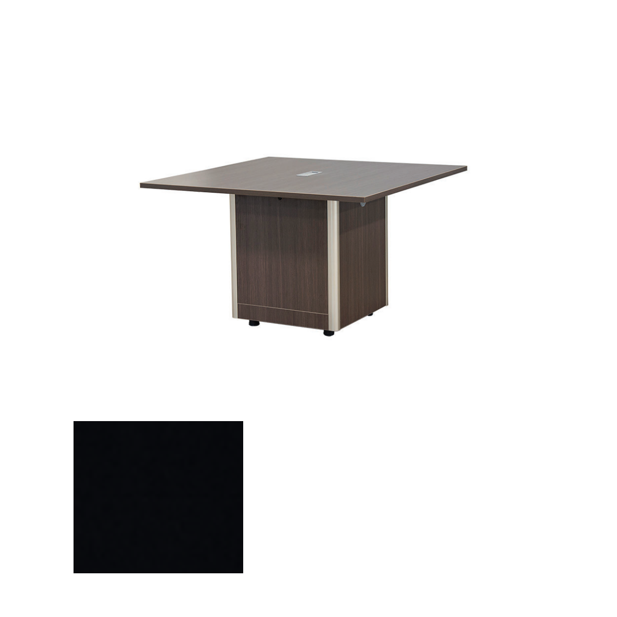 TM48 BKL Modular Huddle Table, Black