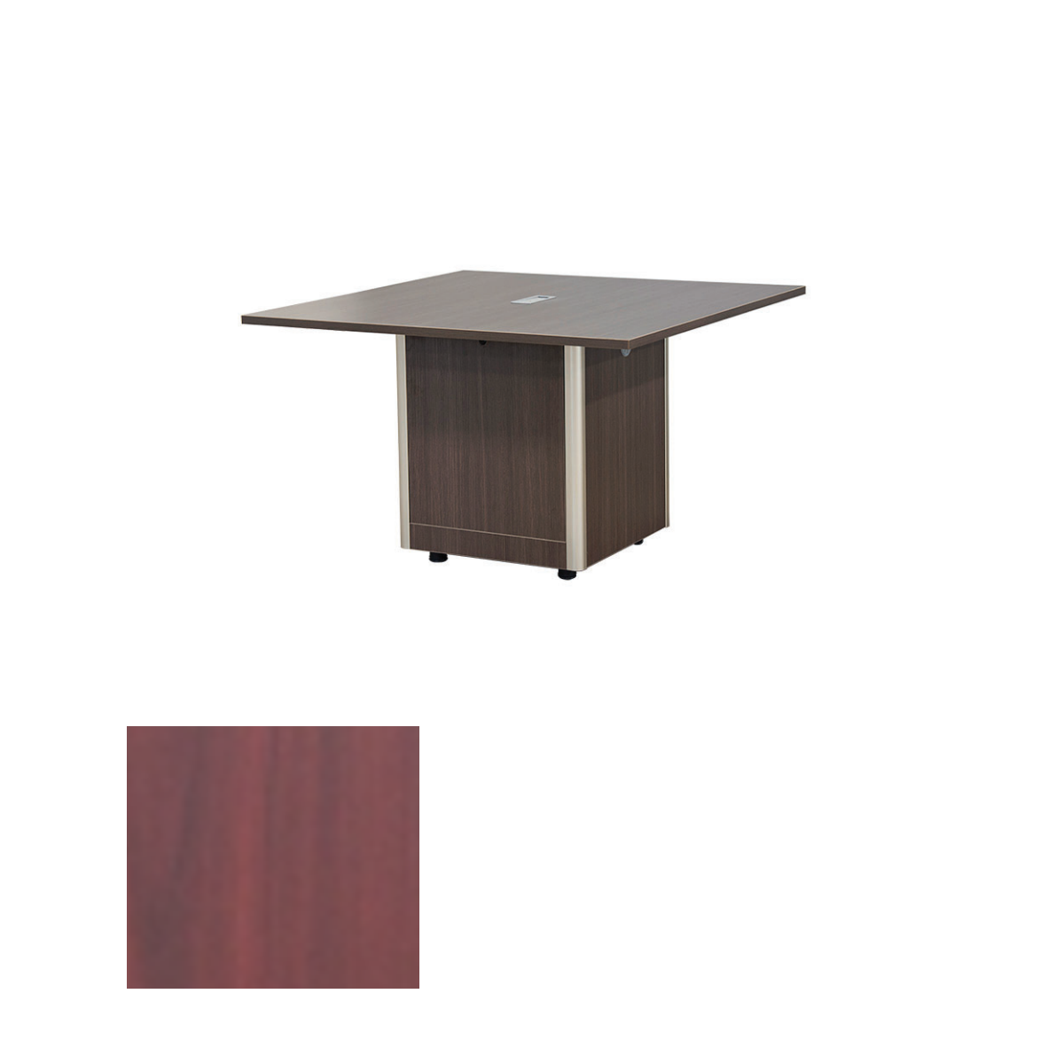 TM48 BWL Modular Huddle Table, Brazilian Walnut