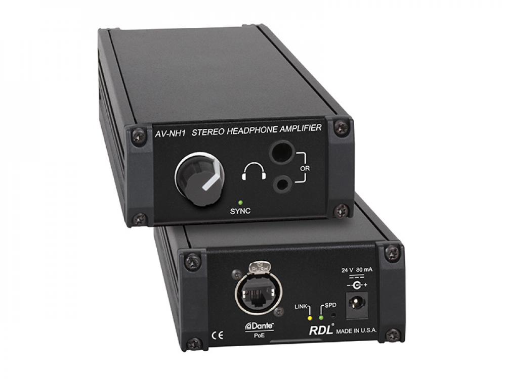 AV-NH1 Network to Stereo Headphone Amplifier