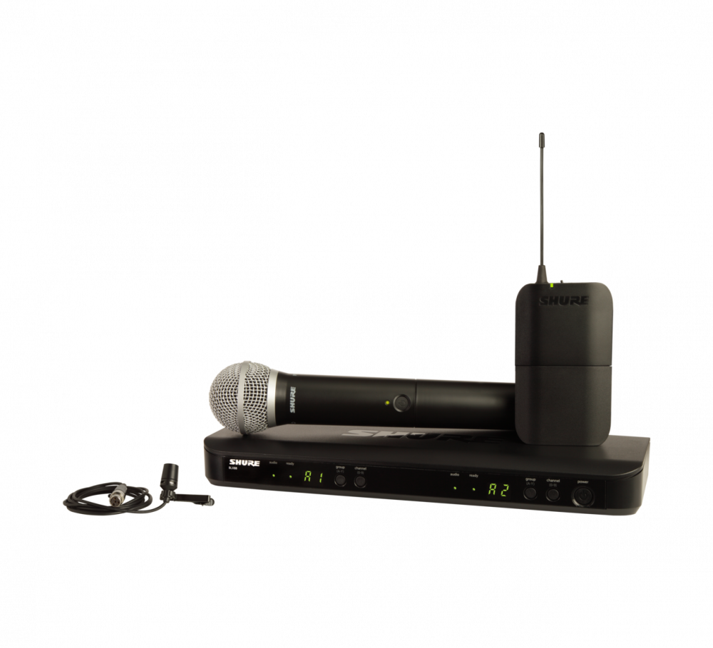 BLX1288/CVL-H10 Wireless Combo System with PG58 and CVL Lavalier