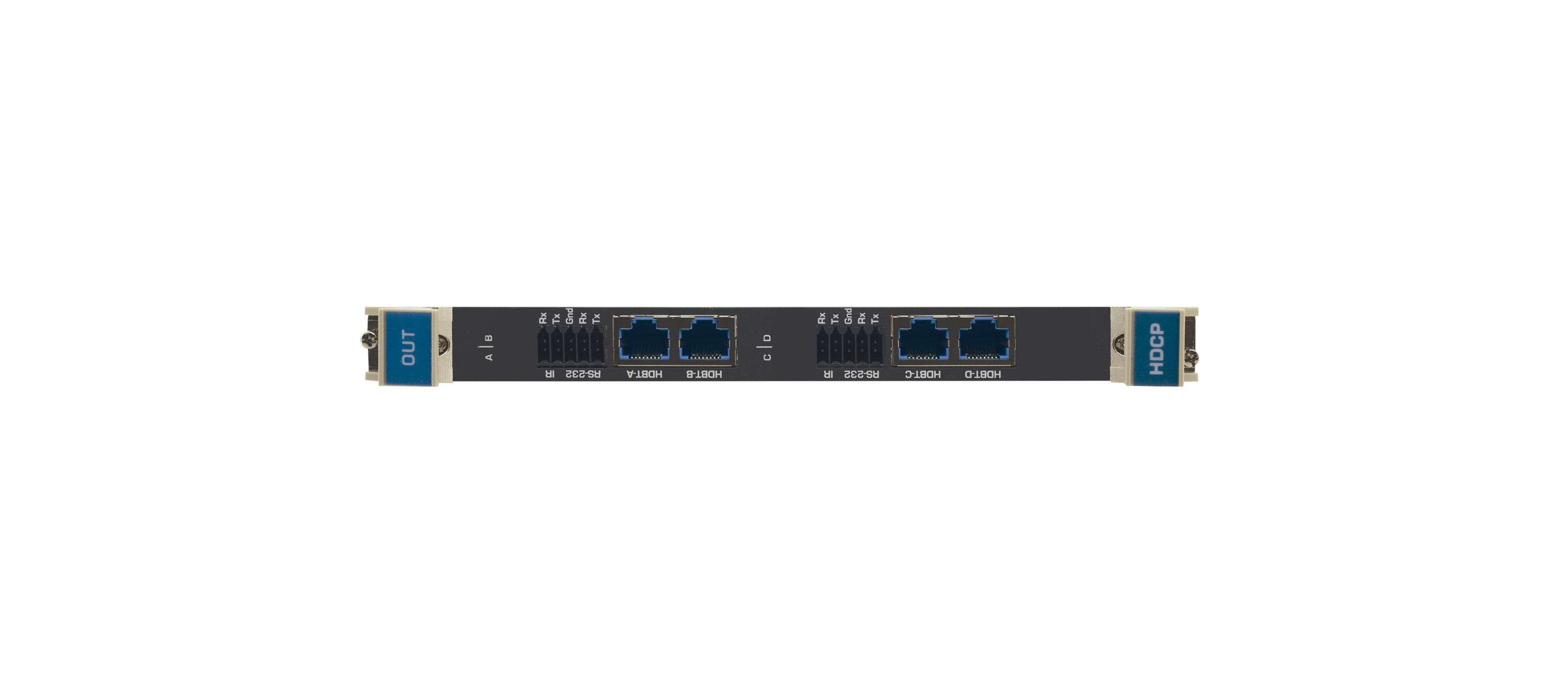 DT-OUT4-F32/STANDALONE 4–Channel 4K60 4:2:0 HDMI over Long Reach HDBaseT Output Card