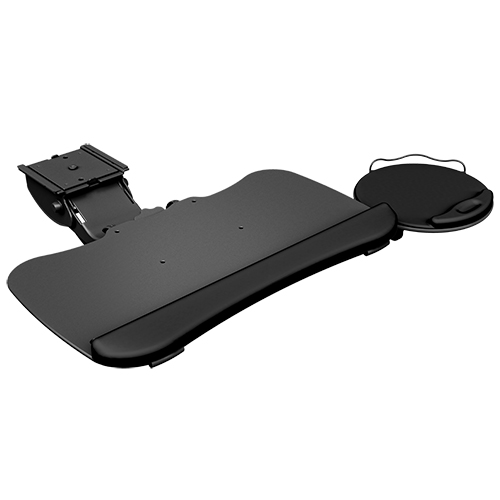 KBD-MINI-19T Mini Arm, 19” Keyboard Tray with 8.25” Mouse Tray