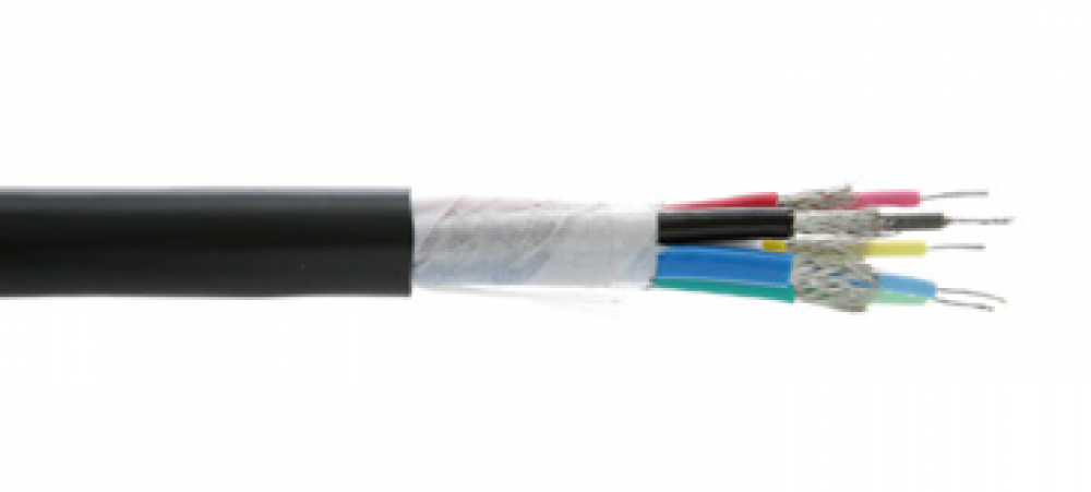 BC-5X 5 Mini Coax High-Resolution Bulk Cable 100M