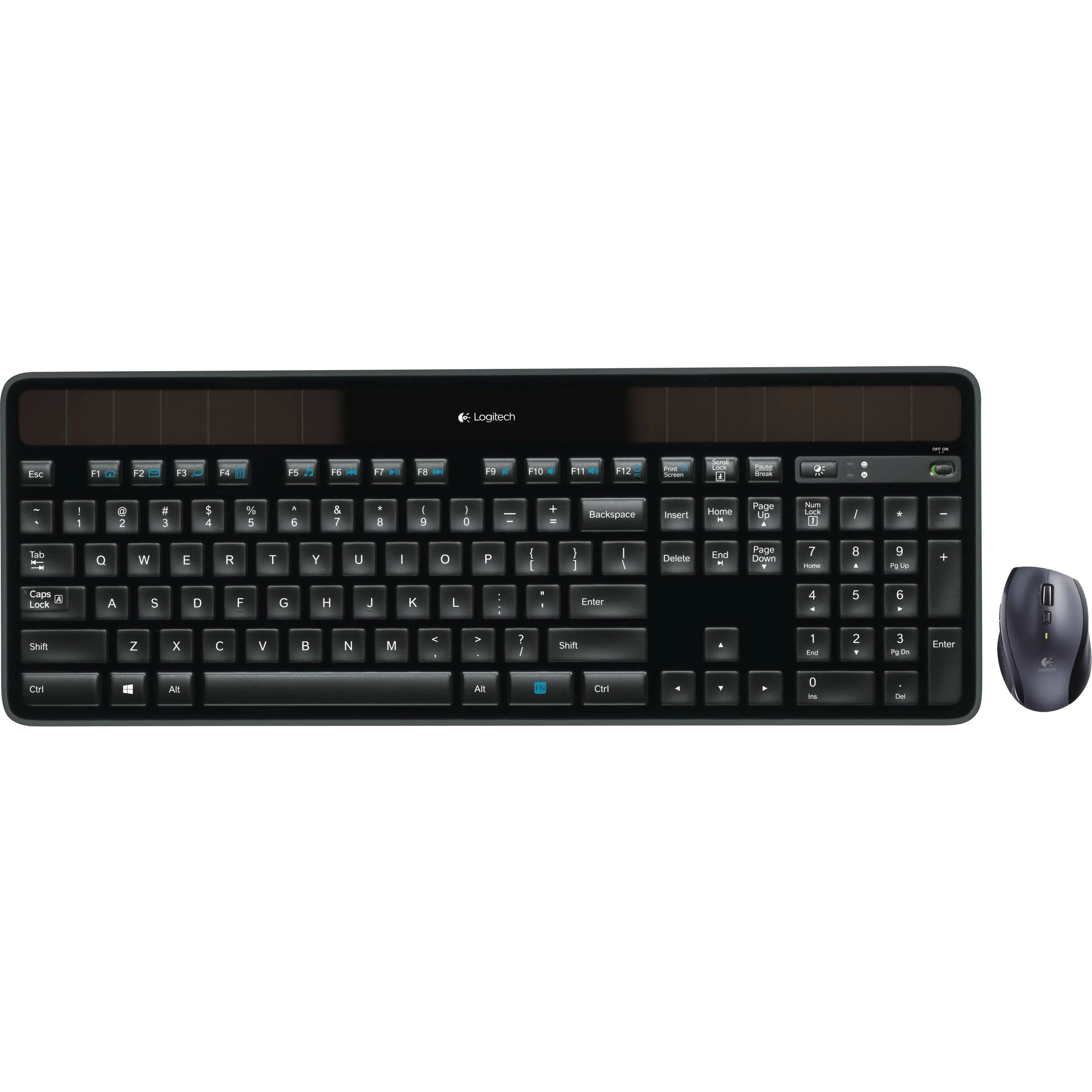 MK750 Wireless Solar Keyboard and Marathon Mouse