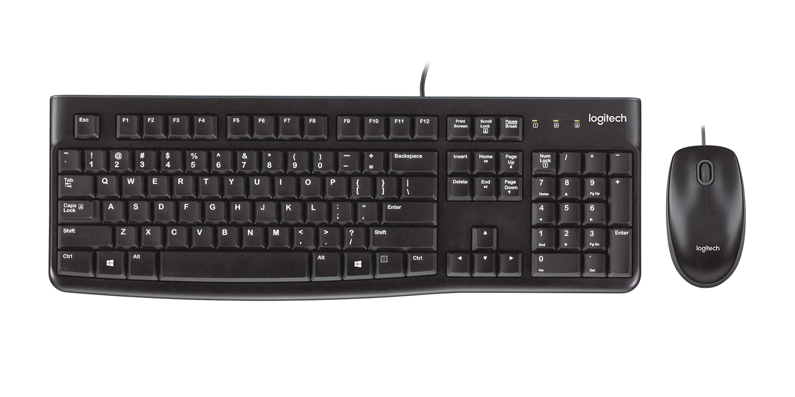 MK120 Corded Keyboard and Mouse Combo