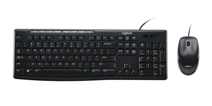 MK200 Media Corded Keyboard and Mouse Combo