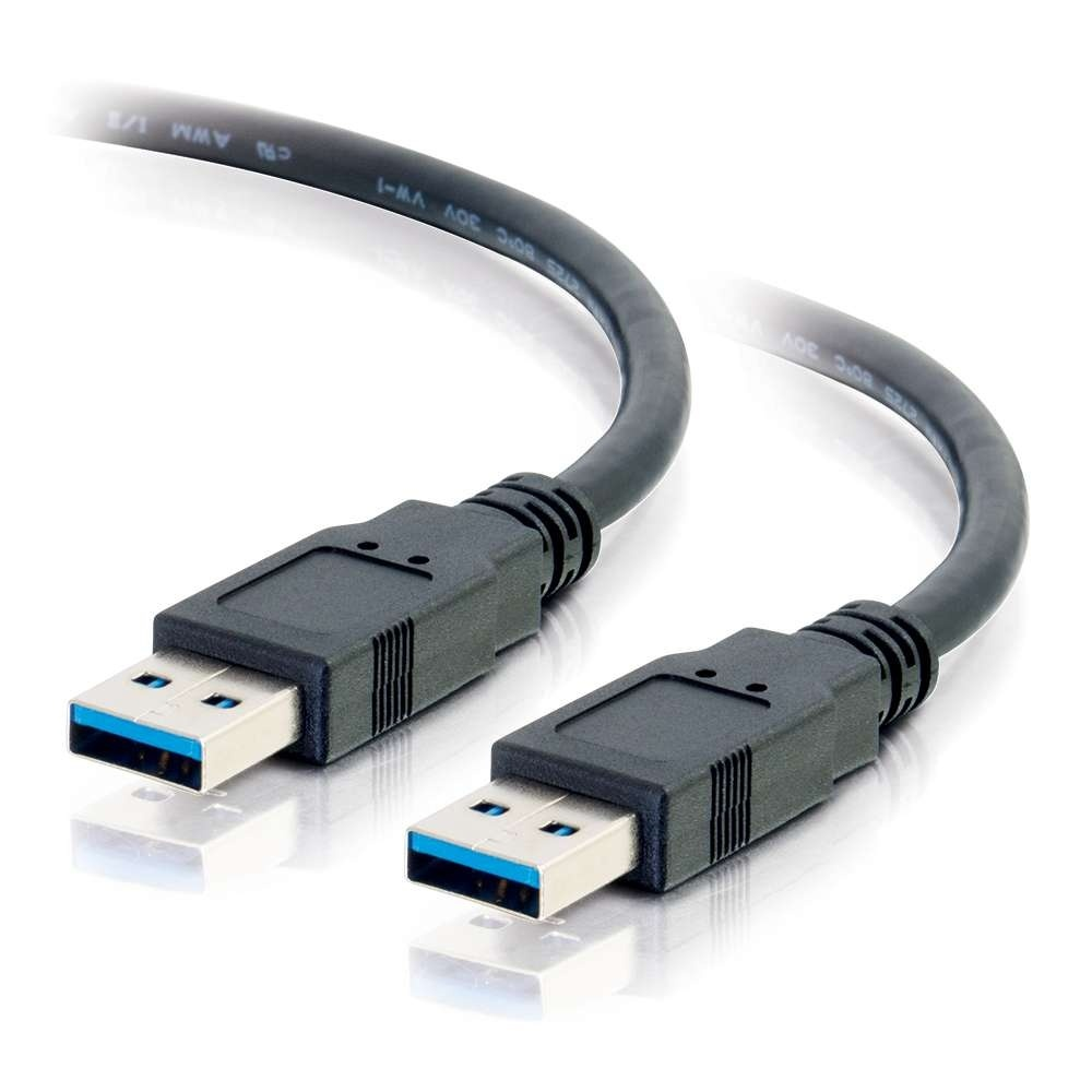 CG54171 6.6ft USB 3.0 A Male to A Male Cable - Black