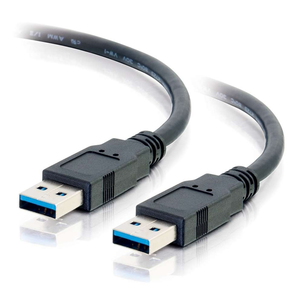 CG54170 3.3ft USB 3.0 A Male to A Male Cable BLK