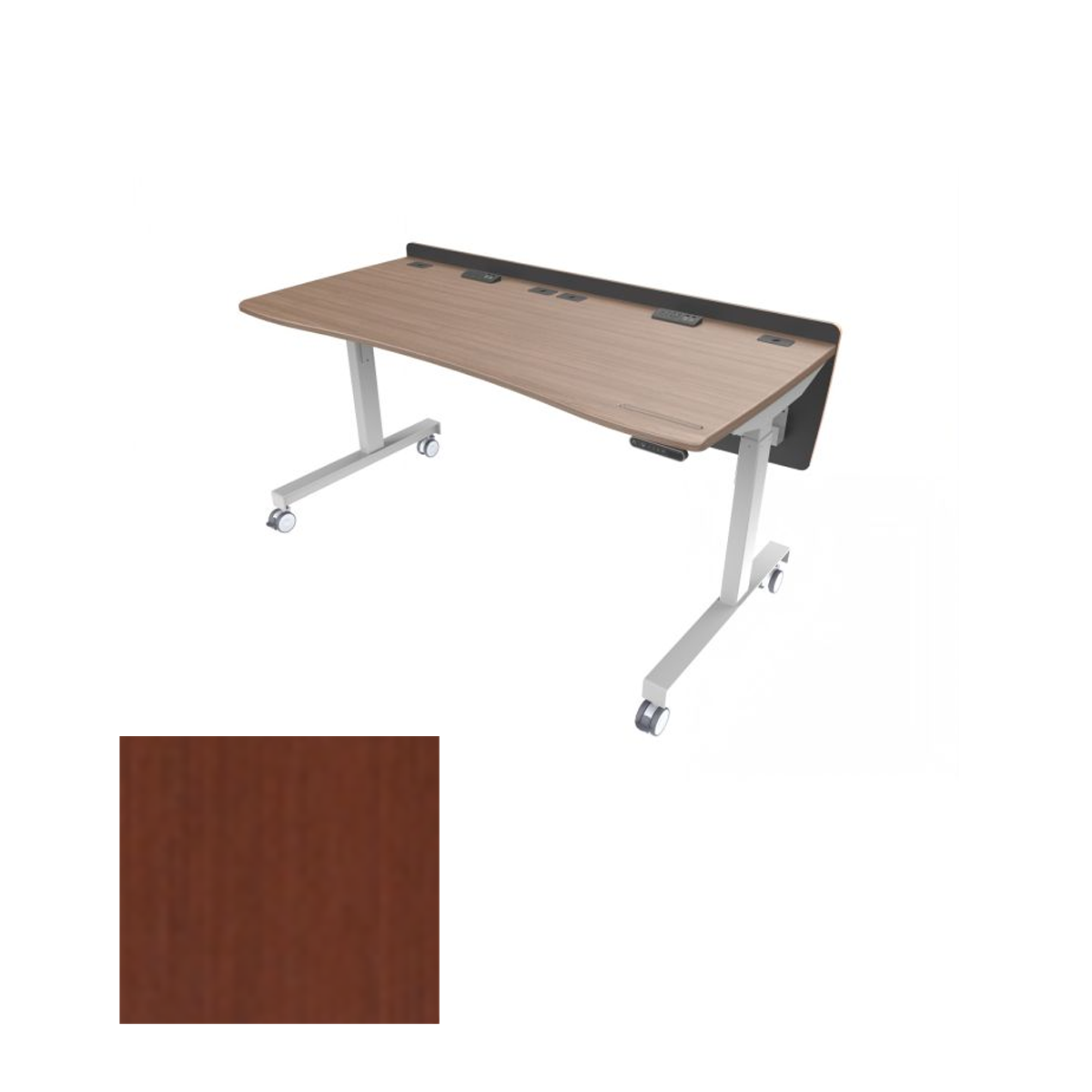 DS6330-LFT CLT Electric Lift Sit/Stand Desk, Clove