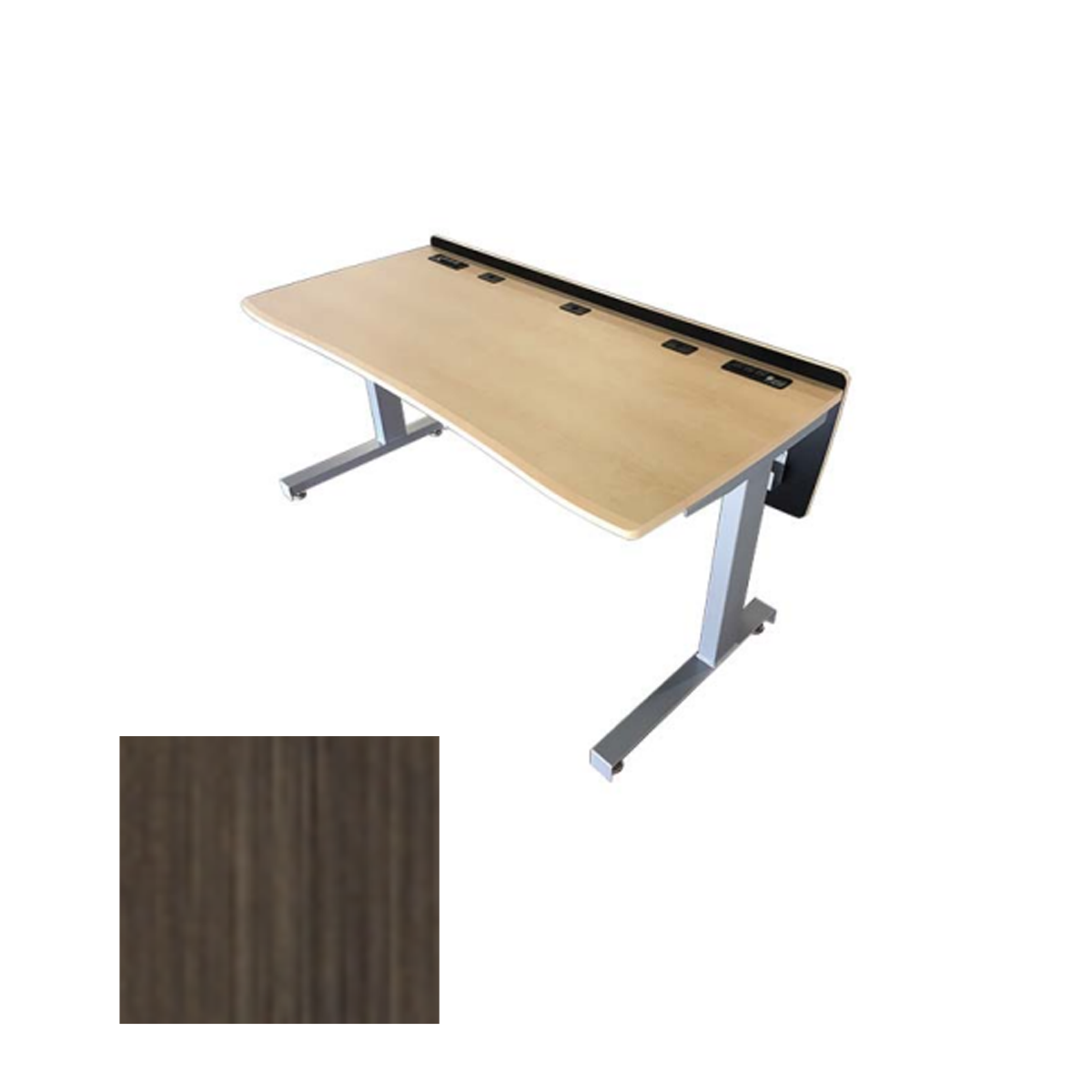 DS6330S-FX BRT Training Desk Single User, Baroque