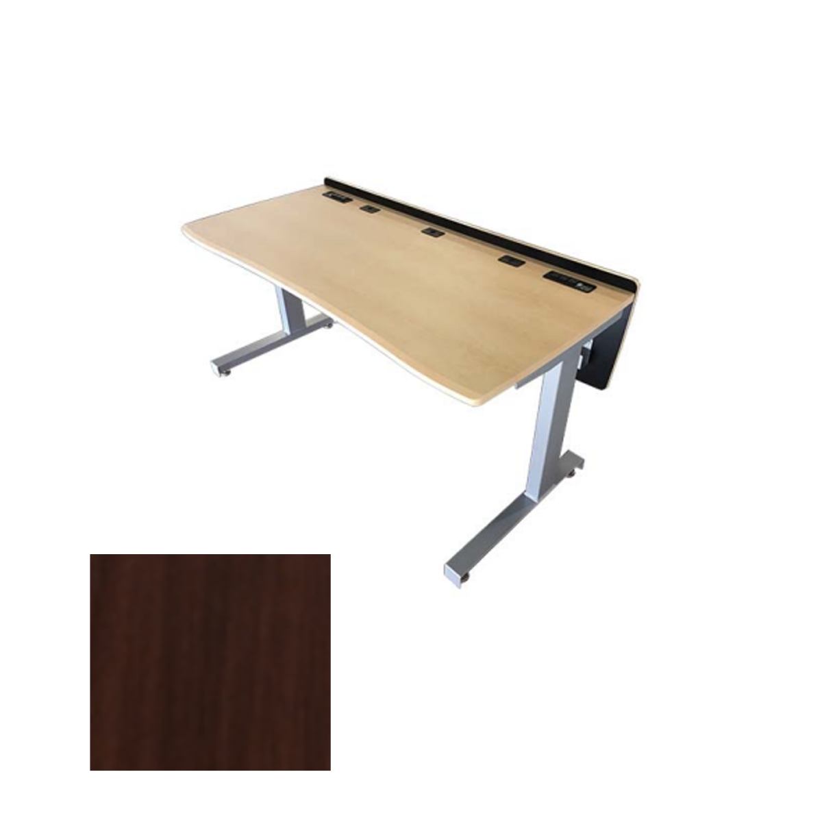 DS6330S-FX ELT Training Desk Single User, Elegance