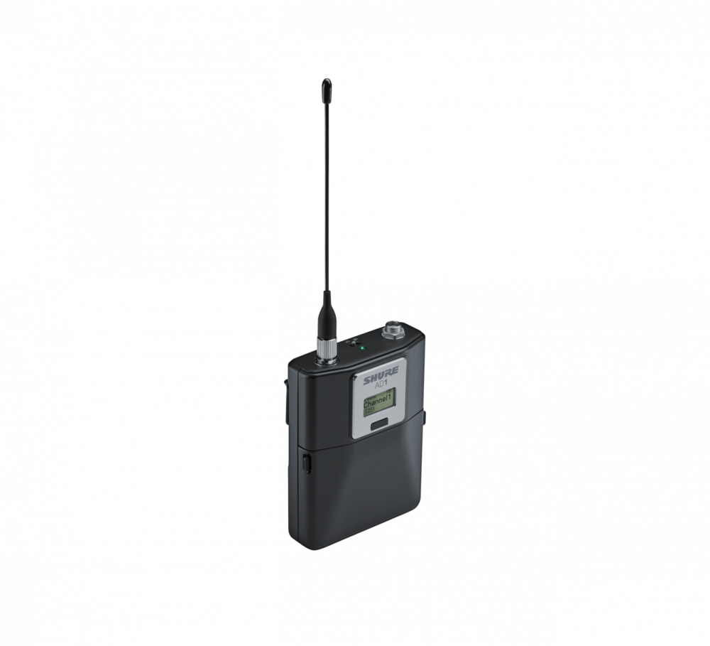 AD1LEMO3=-G57 AD1 Bodypack Transmitter with LEMO3 Connector 470-616 MHZ