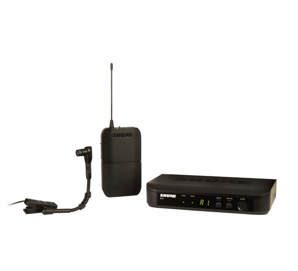 BLX14/B98-H9 Wireless Instrument System with Beta 98H/C Clip-on Gooseneck Microphone