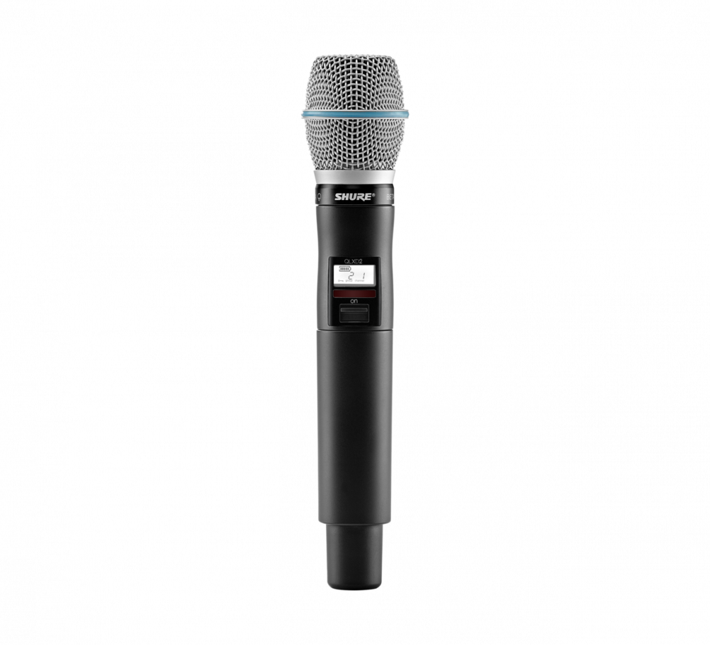 QLXD2/B87A=-V50 Handheld Transmitter with Beta87A Microphone