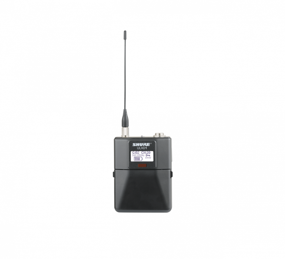 ULXD1LEMO3=-H50 Digital Wireless Bodypack Transmitter with LEMO3 Connector