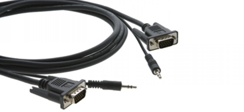 C-MGMA/MGMA-3 15–pin HD & 3.5mm Stereo Audio Micro Cable 3'