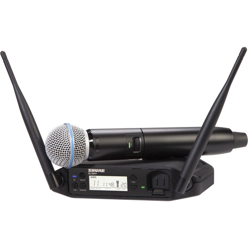 GLXD24+/B58-Z3 Digital Wireless Handheld System with BETA 58A Vocal Microphone