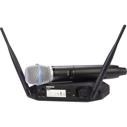 GLXD24+/B87A-Z3 Digital Wireless Handheld System with BETA 87A Vocal Microphone