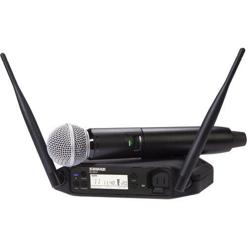 GLXD24+/SM58-Z3 Digital Wireless Handheld System with SM58 Vocal Microphone
