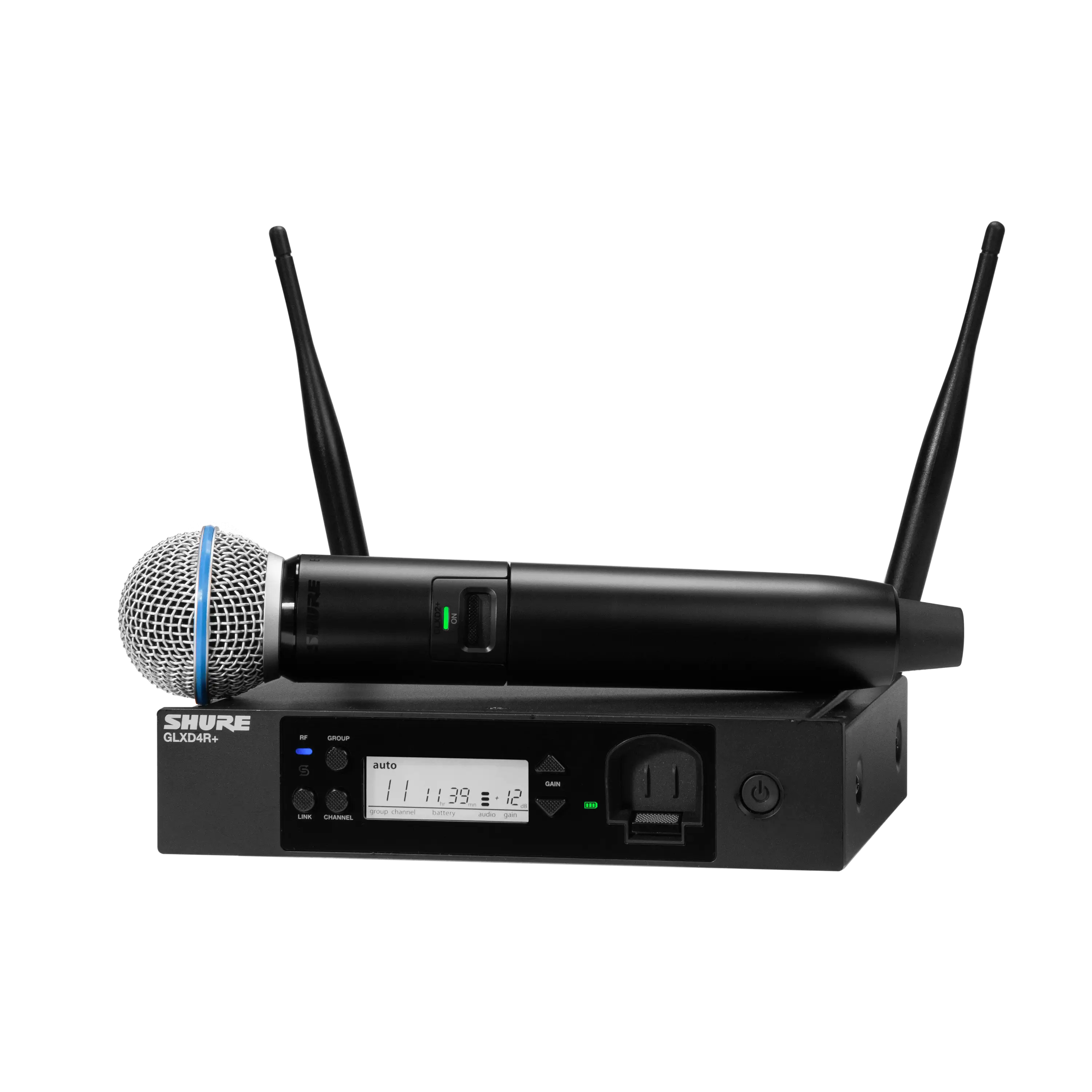 GLXD24R+/B58-Z3 Digital Wireless Rack System with BETA 58A Vocal Microphone