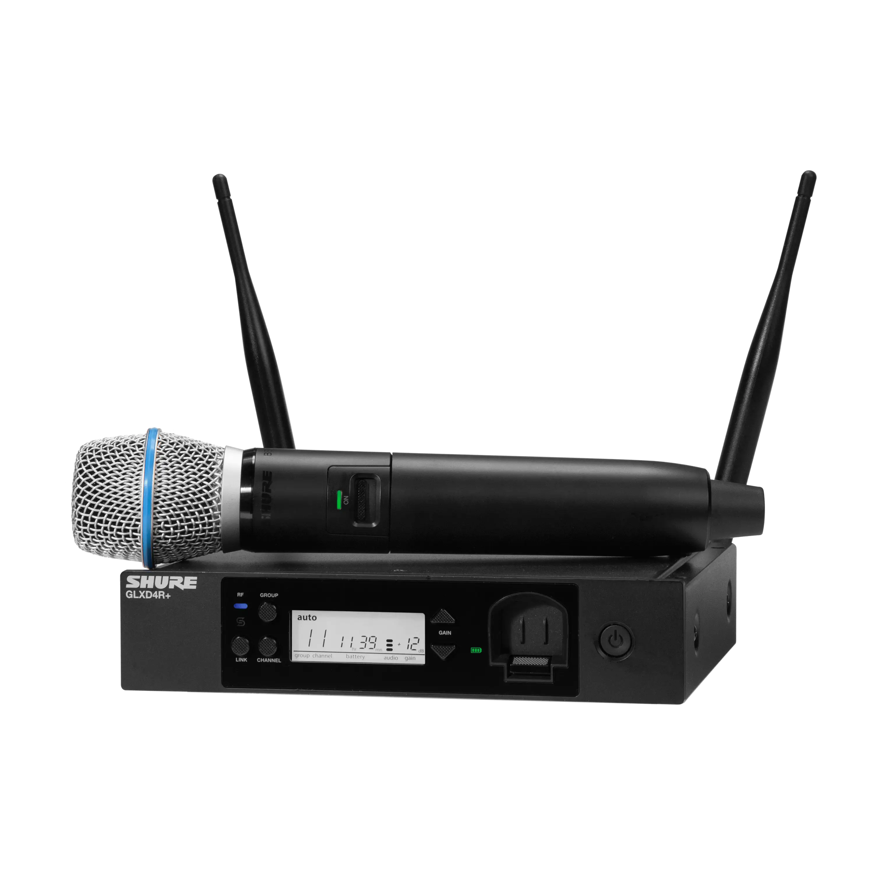 GLXD24R+/B87A-Z3 Digital Wireless Rack System with BETA 87A Vocal Microphone
