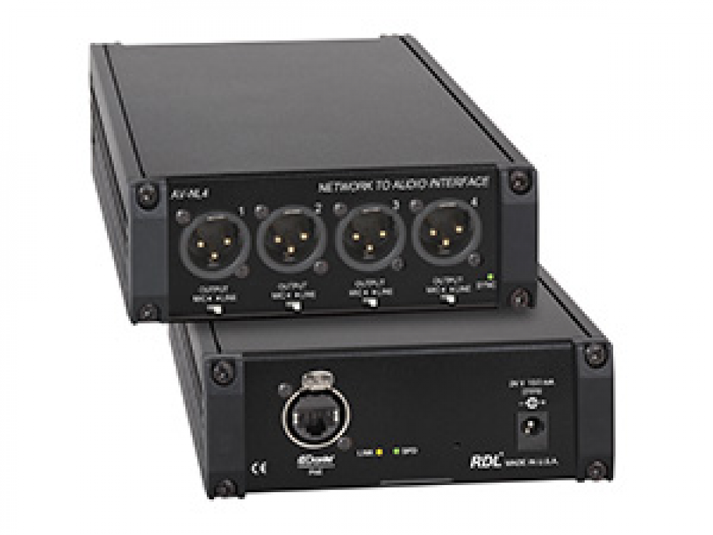 AV-NL4 Network to Audio Interface