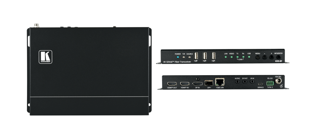 KDS-8 Zero Latency 4K HDR SDVoE Video Streaming Transceiver over Copper