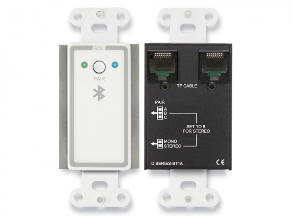 D-BT1A Wall-Mounted Bluetooth® Audio Format-A Interface