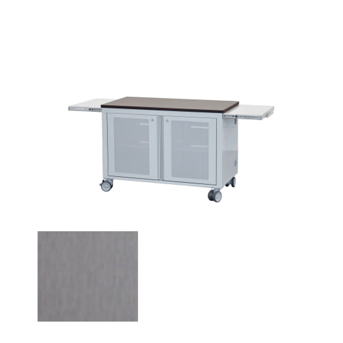 CR2024 BAT Tech Station, Brushed Aluminum