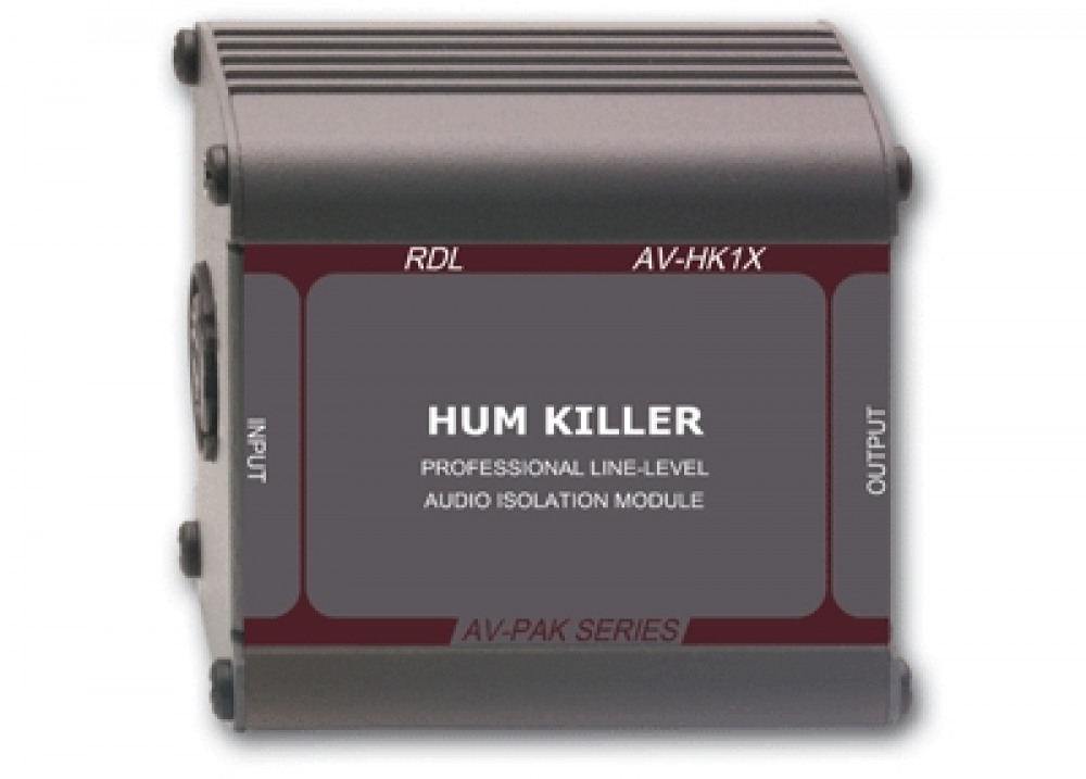 AV-HK1X “HUM KILLER” Audio Isolation Transformer