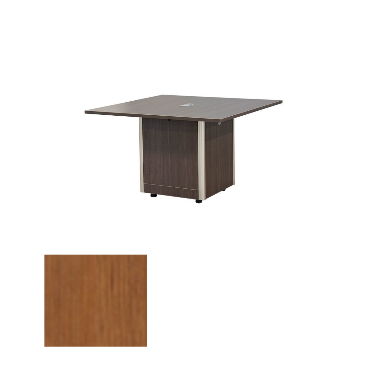 TM48 BCL Modular Huddle Table, Burma Cherry