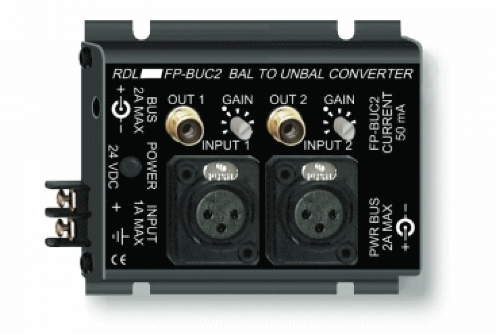 FP-BUC2 Balanced to Unbalanced Converter - 2 Channel