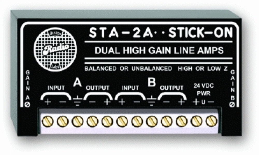 STA-2A Dual High Gain Line Amplifier
