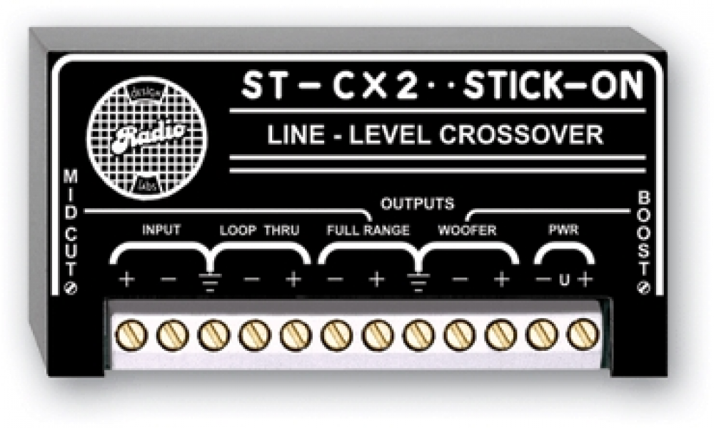 ST-CX2 Two Band Active Line-level Crossover