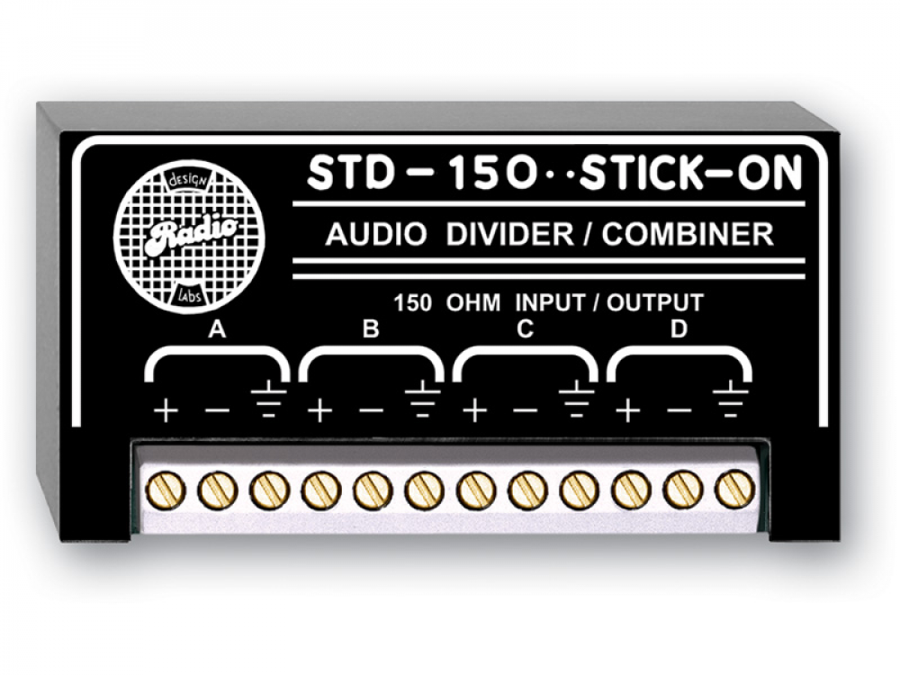 STD-150 Passive Audio Divider/Combiner - 150 Ω