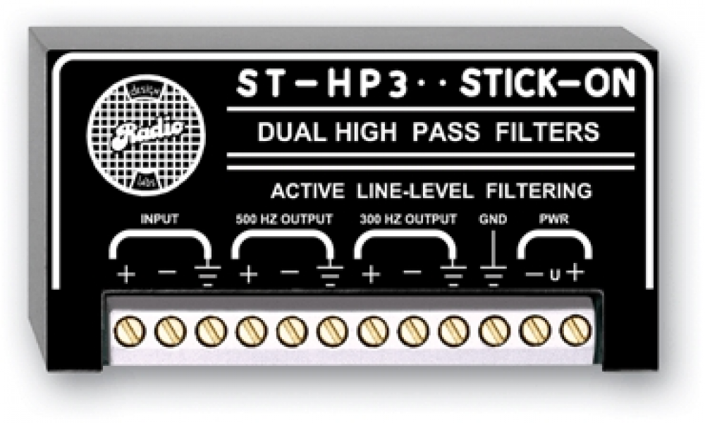 ST-HP3 High Pass Filter - 300 Hz and 500 Hz