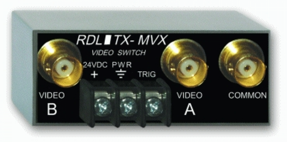 TX-MVX Manual Rmt Controlled Video Switch - 2x1 - BNC