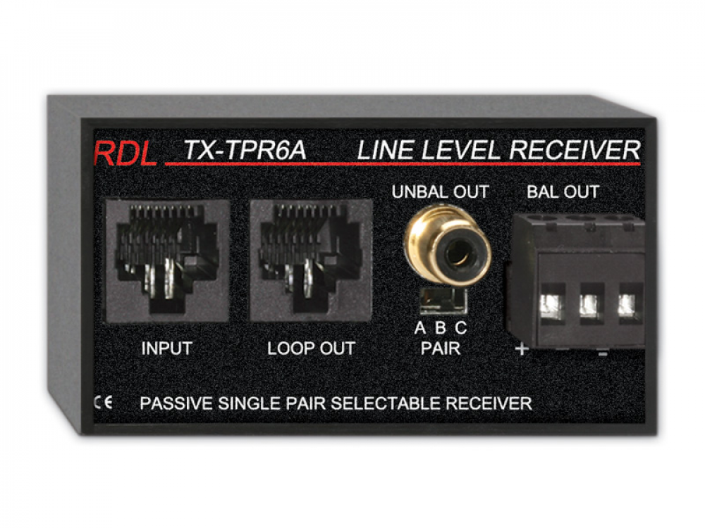 TX-TPR6A Passive Single-Pair Receiver
