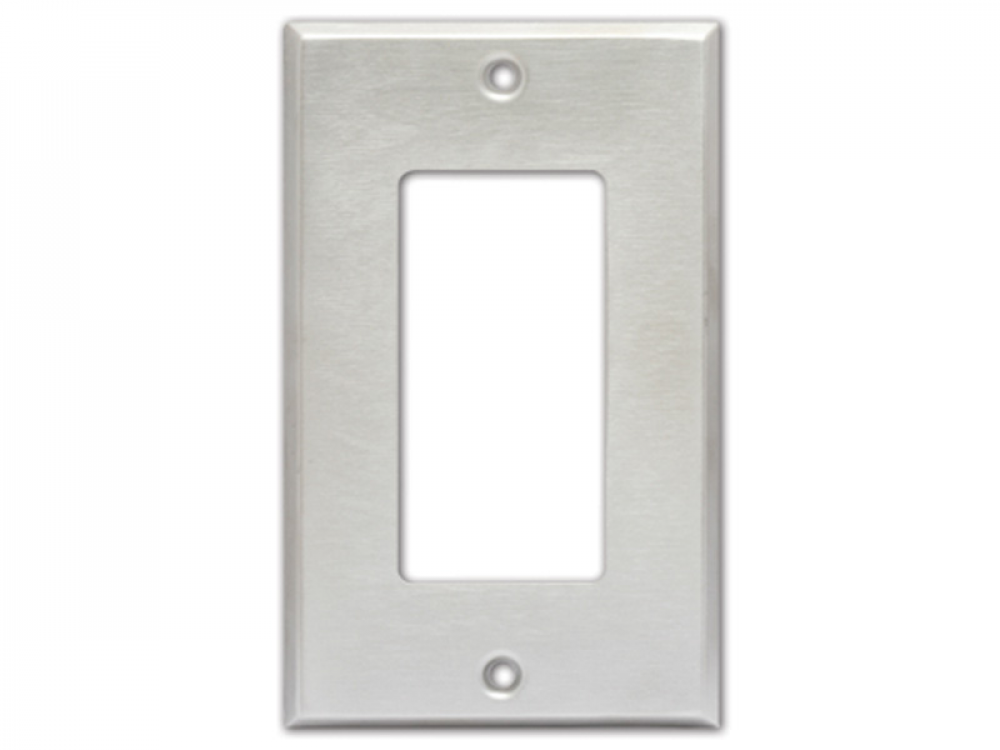 CP-1S Single Cover Plate - Stainless Steel