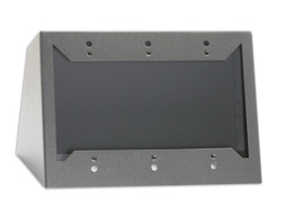 DC-3G Desktop or Wall Mounted Chassis for Decora Remote Controls and Panels - Gray