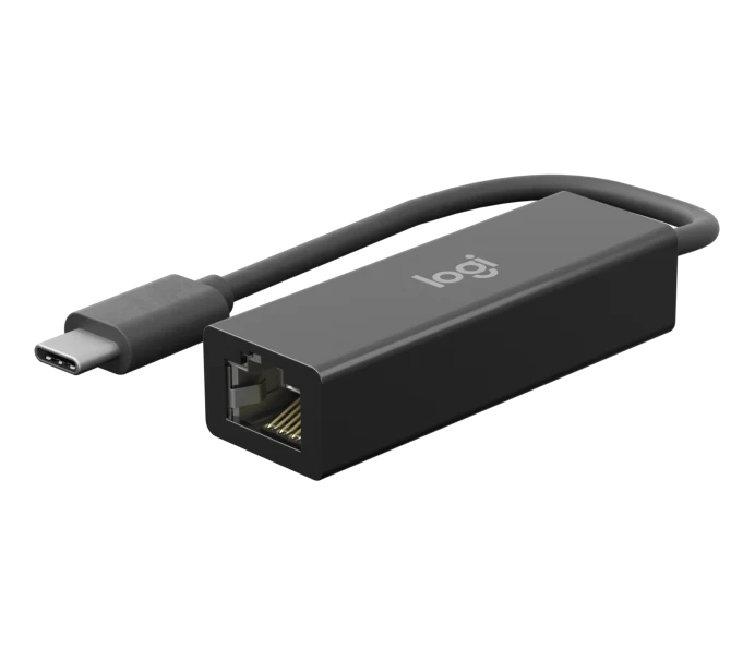 Logi USB-C-to-Ethernet Adapter - Graphite