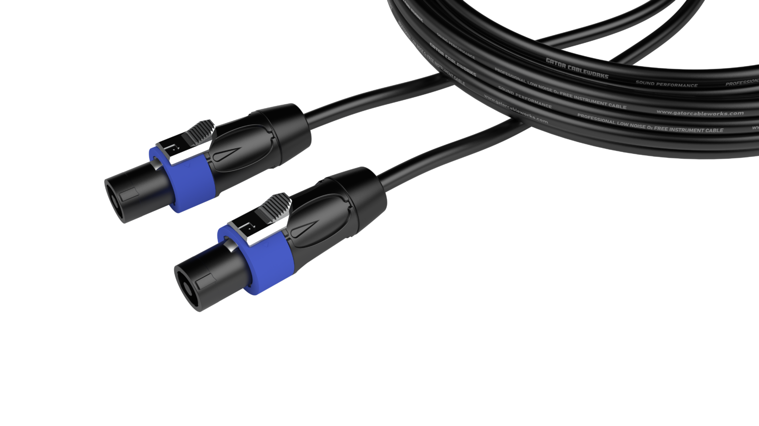 GCWC-SPK-10-2TL 10 Foot Twist Lock Connector Speaker Cable