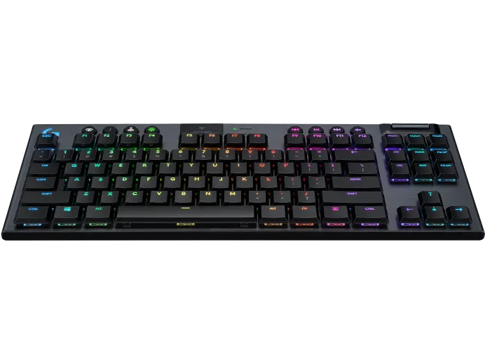 G915 TKL Tenkeyless LIGHTSPEED Wireless RGB Mechanical Gaming Keyboard (Carbon) - Linear GL Switch